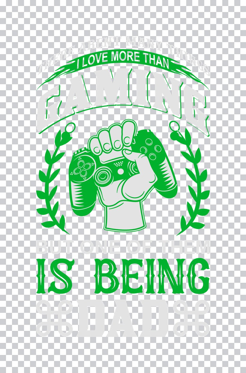 Gaming Dad Fist Controller DTF Transfer