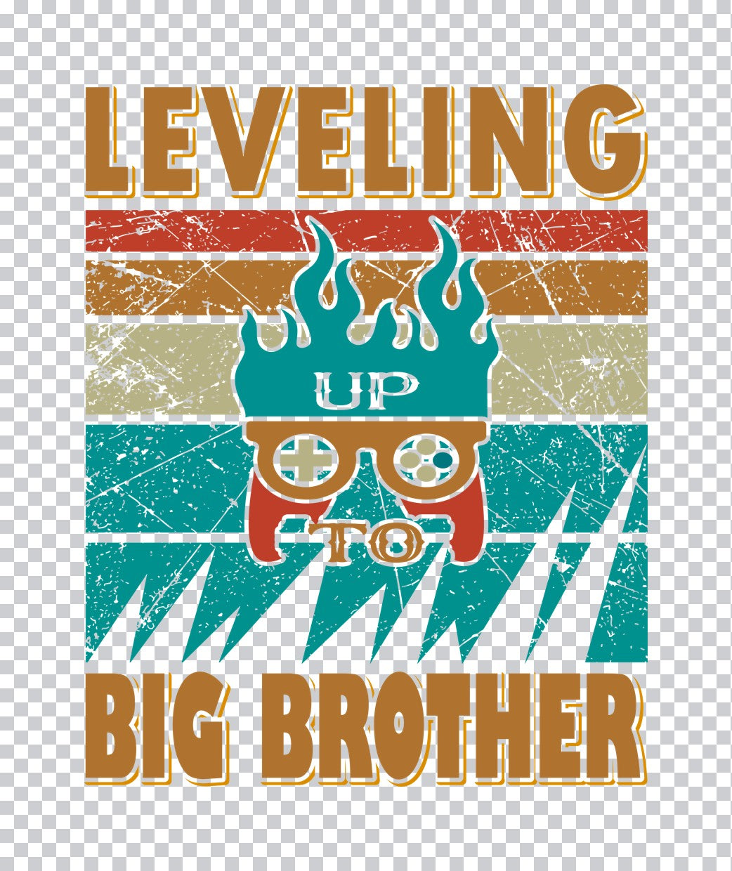 Leveling Up To Big Brother DTF Transfer