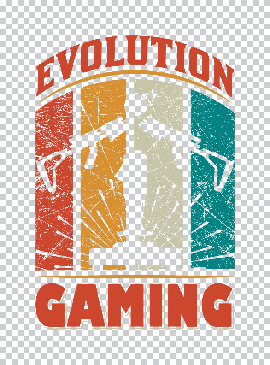 Evolution of Gaming Retro DTF Transfer