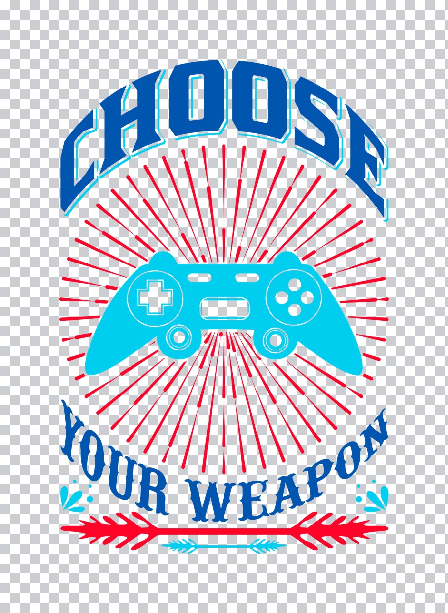 Choose Your Weapon Controller DTF Transfer