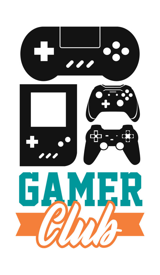 Gamer Club Controller Collection DTF Transfer