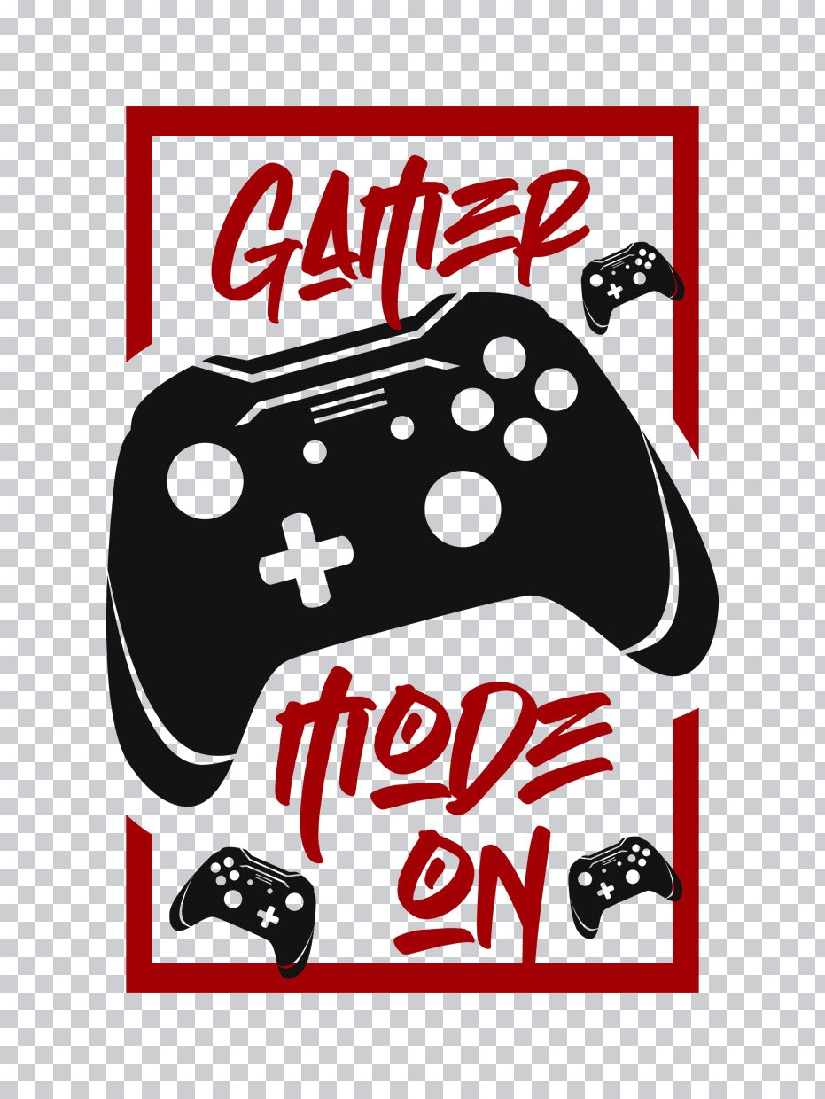 Gamer Mode On Controller DTF Transfer
