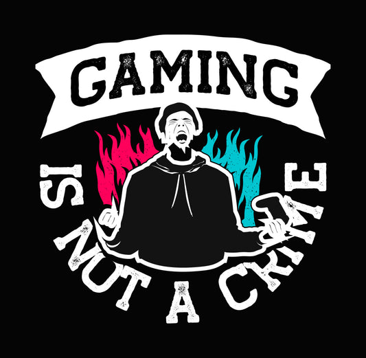 Gaming Mode Engaged Fire DTF Transfer