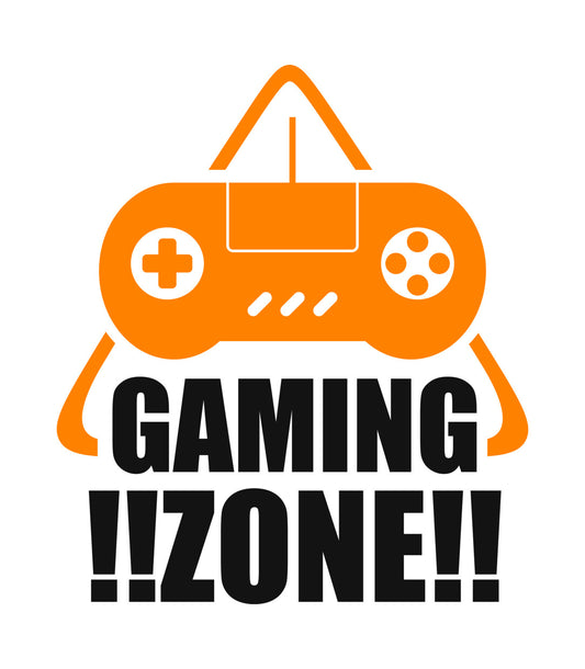 Gaming Zone Controller Graphic DTF Transfer