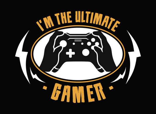 Ultimate Gamer Controller DTF Transfer