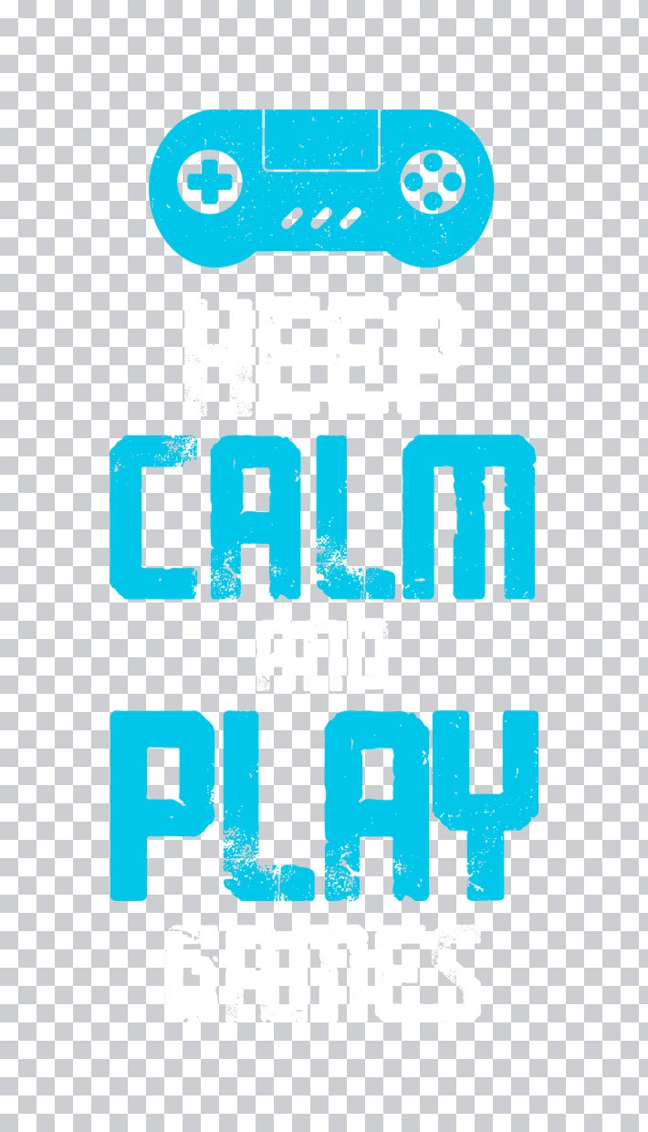 Calm Play Gaming Controller DTF Transfer