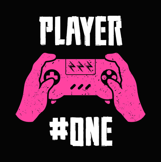 Pink Gaming Controller Hands DTF Transfer