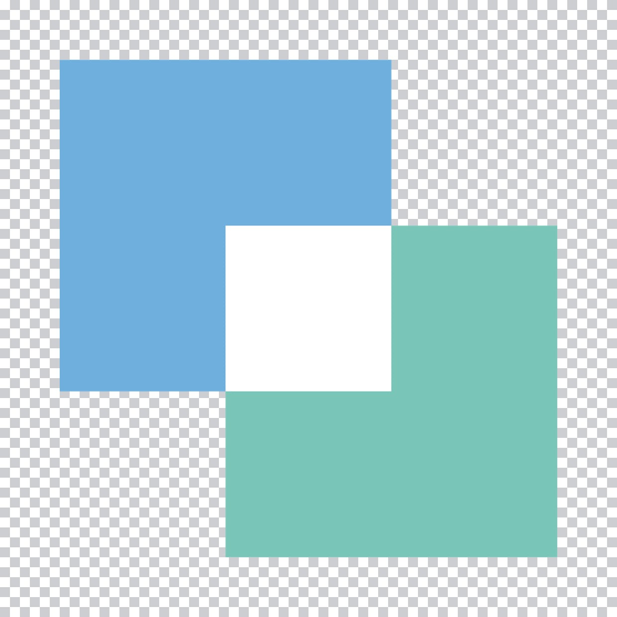 Modern Overlapping Geometric Squares DTF Transfer