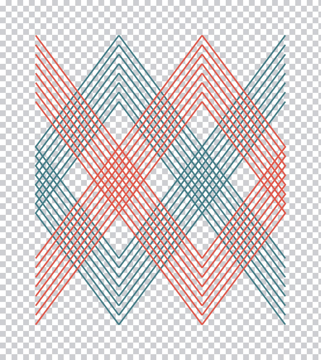 Diamond Lattice Geometric DTF Transfer