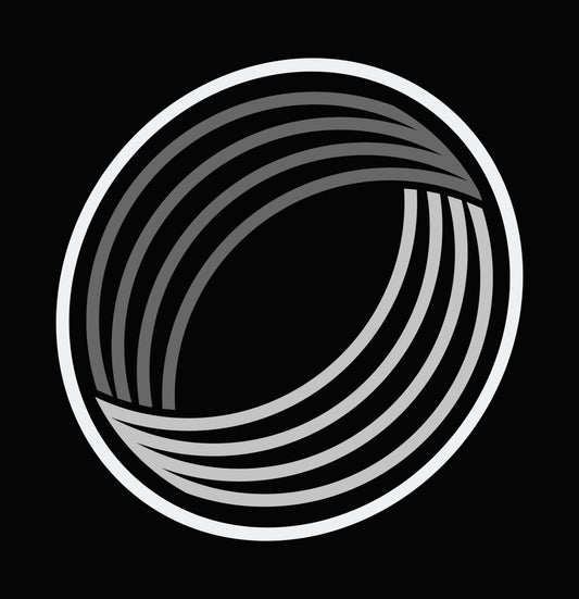 Abstract Circular Arc Lines DTF Transfer