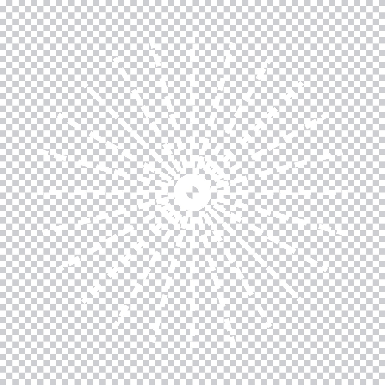 Abstract Geometric Wave Pattern DTF Transfer