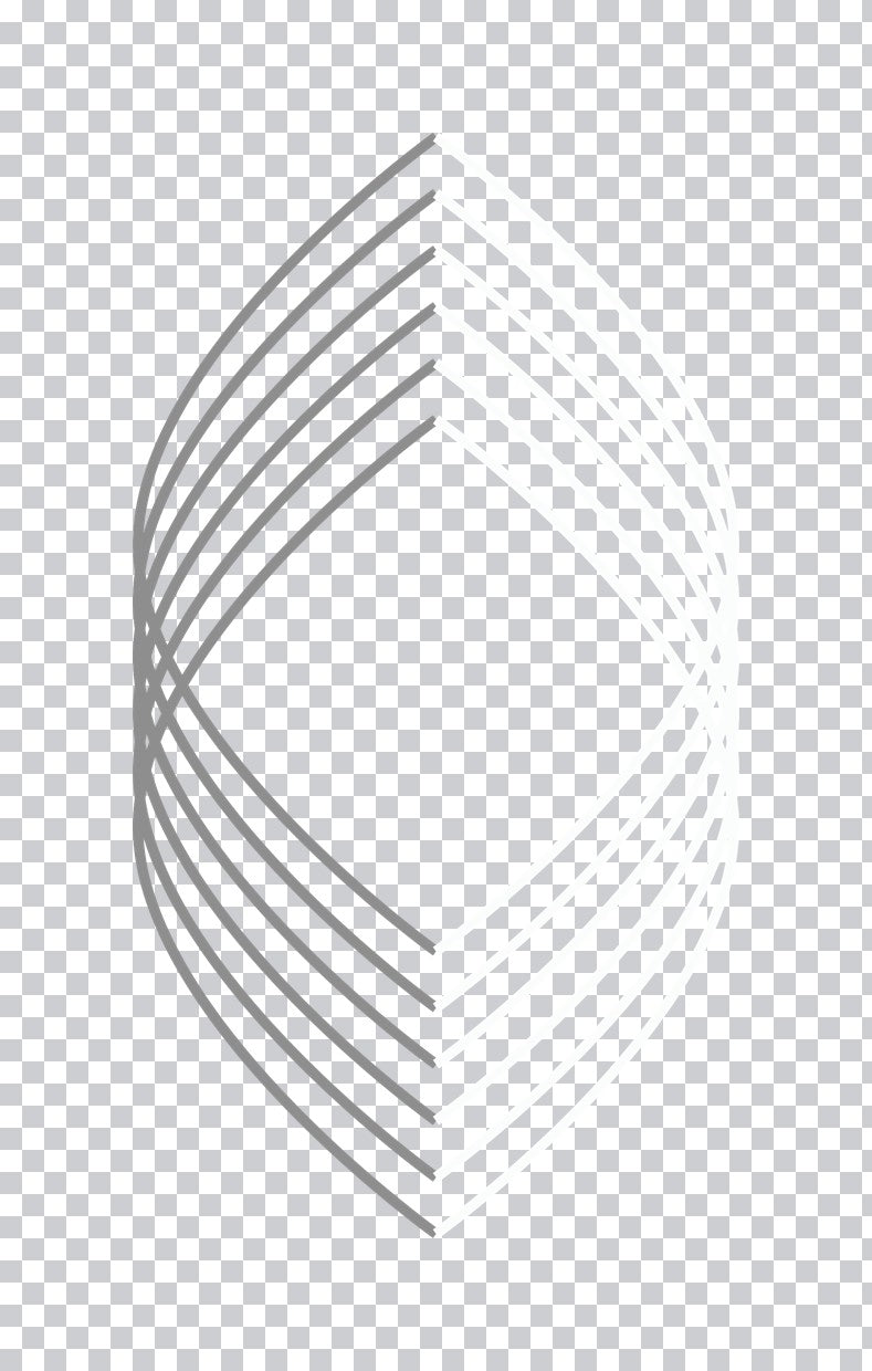 Abstract Curved Line Wave DTF Transfer