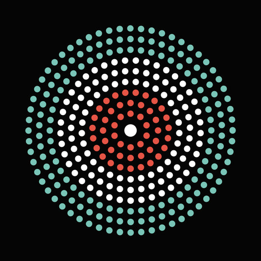 Dual Tone Dotted Target Design DTF Transfer