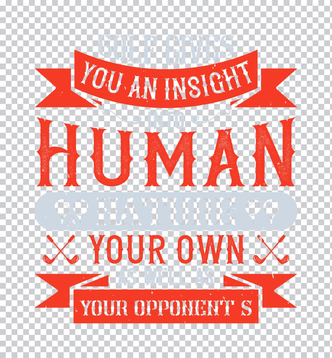 Insight Into Human Nature DTF Transfer