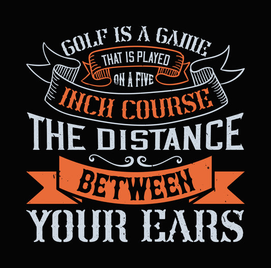 Distance Between Your Ears DTF Transfer