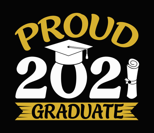 Proud Graduate Ribbon DTF Transfer