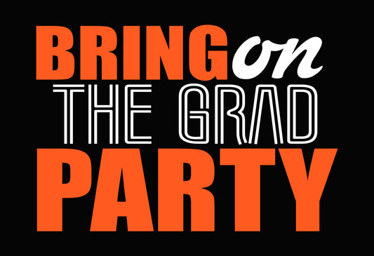 Bring The Party DTF Transfer