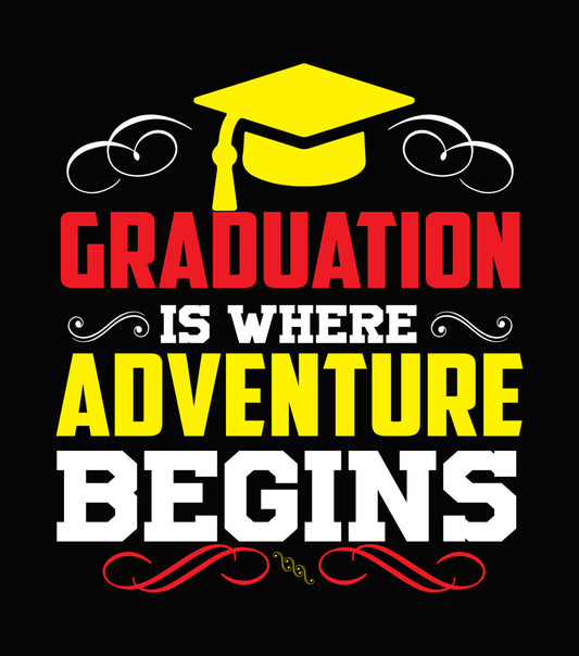 Graduation Adventure Cap DTF Transfer