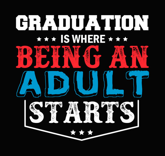 Being An Adult Humor DTF Transfer