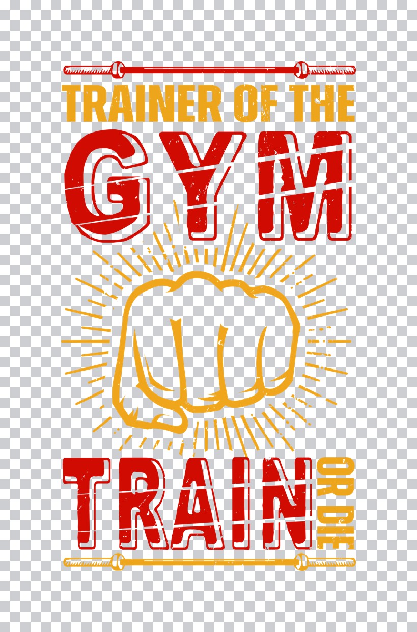 Trainer Of The Gym Train Or Die DTF Transfer