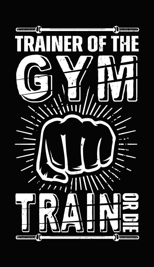 Well Done Is Better Than Well Said Gold Barbell DTF Transfer