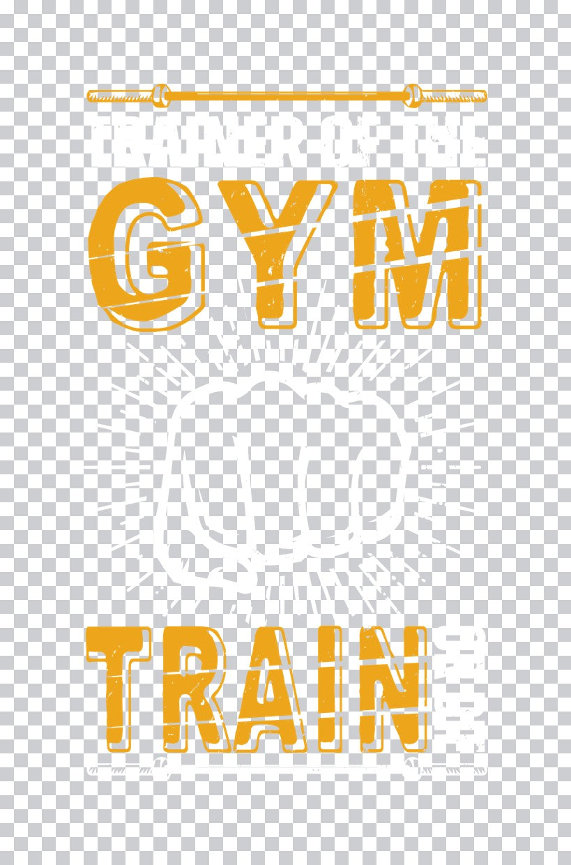 Gym Train Barbell DTF Transfer