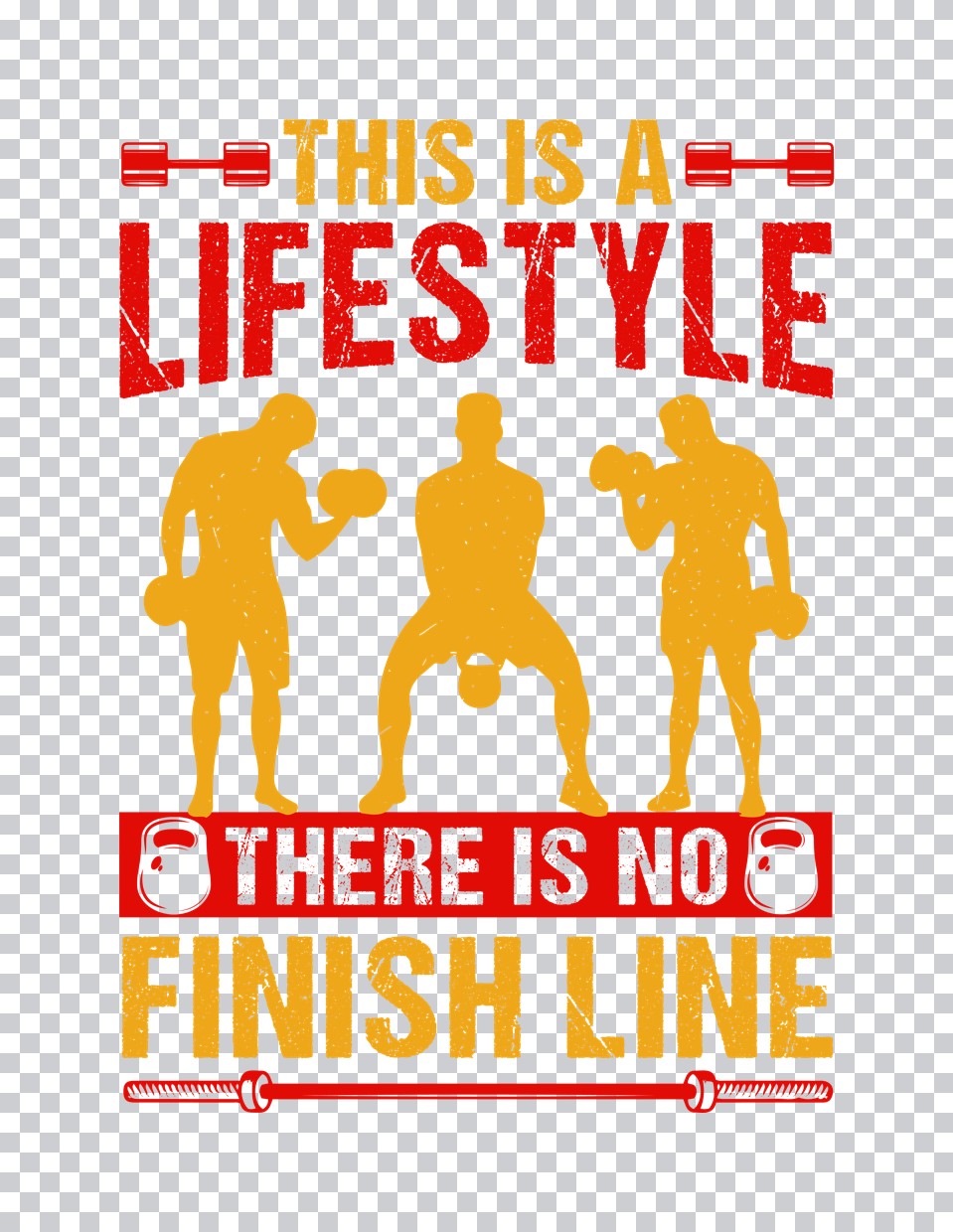 This Is A Lifestyle Gym DTF Transfer