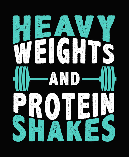 Heavy Shakes Barbell Gym DTF Transfer