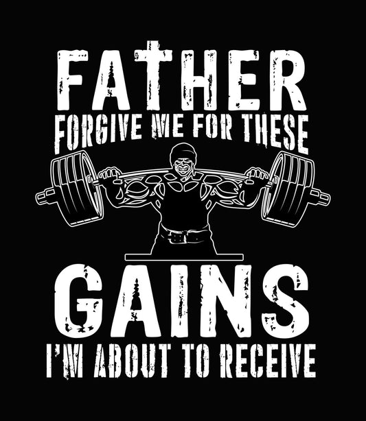 Heavy Lifting Weightlifter Graphic DTF Transfer