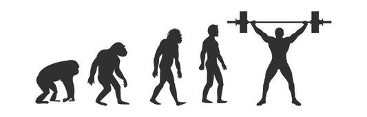 Evolution of Man Weightlifter DTF Transfer