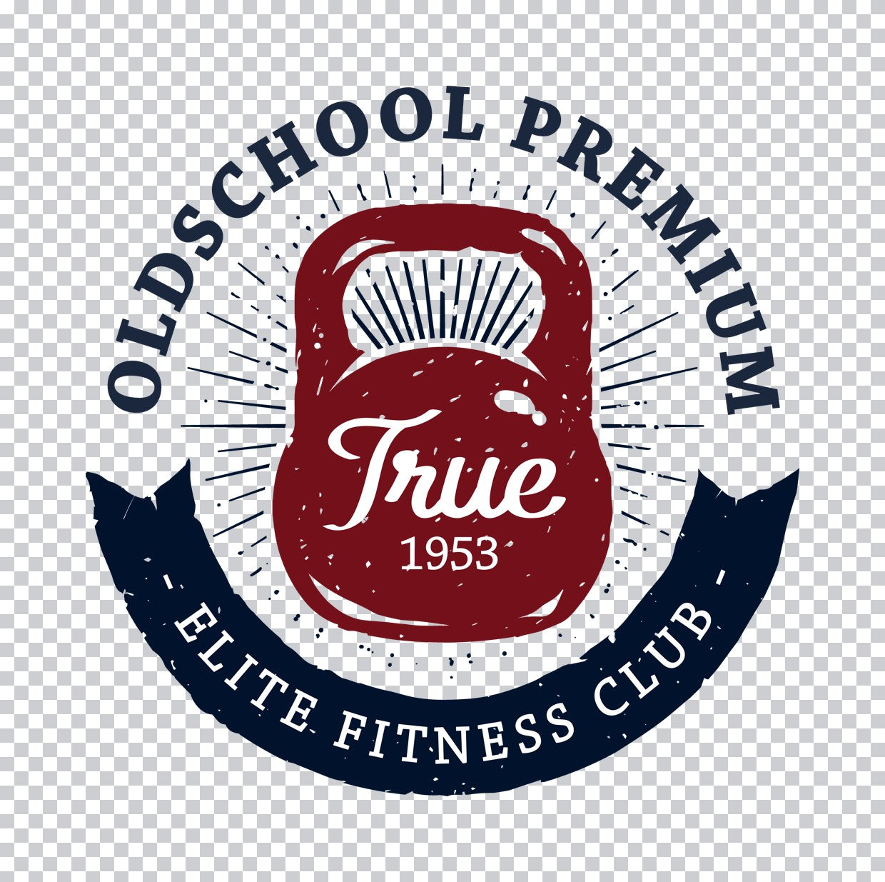 Old School Premium Elite Fitness DTF Transfer