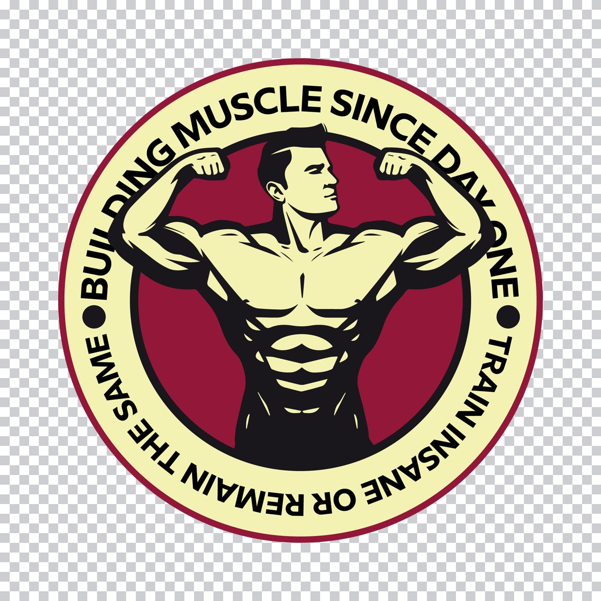 Building Muscle Since Day One DTF Transfer