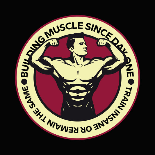 Building Muscle Since Day One DTF Transfer