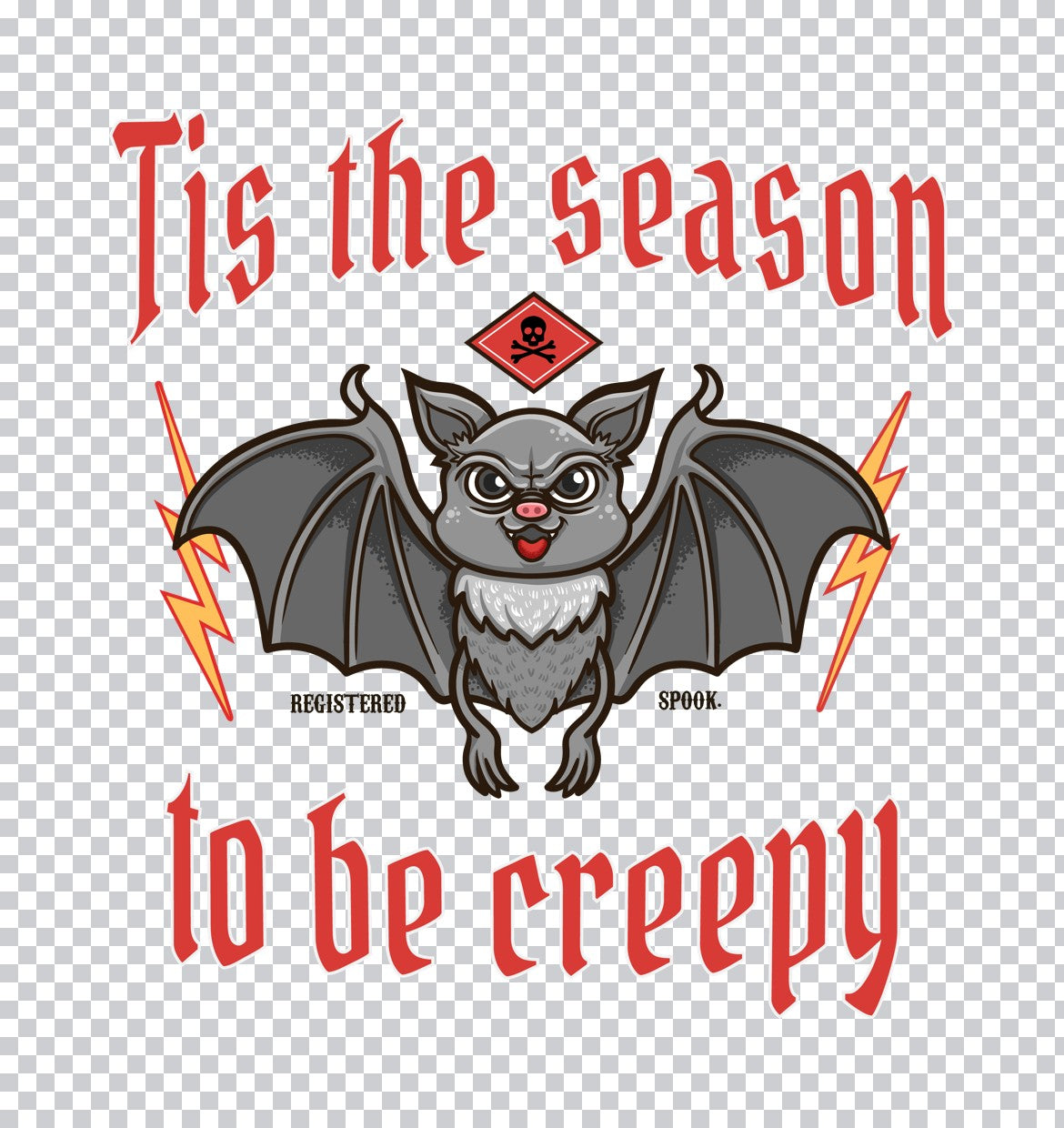 Tis The Season To Be Creepy DTF Transfer
