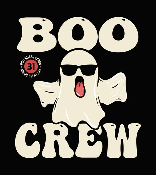 Boo Crew Retro Ghost DTF Transfer
