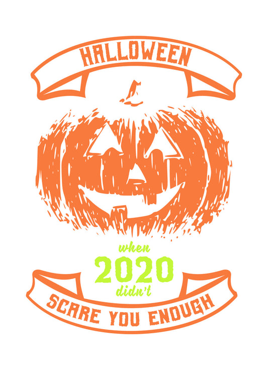 Halloween 2020 Pumpkin DTF Transfer