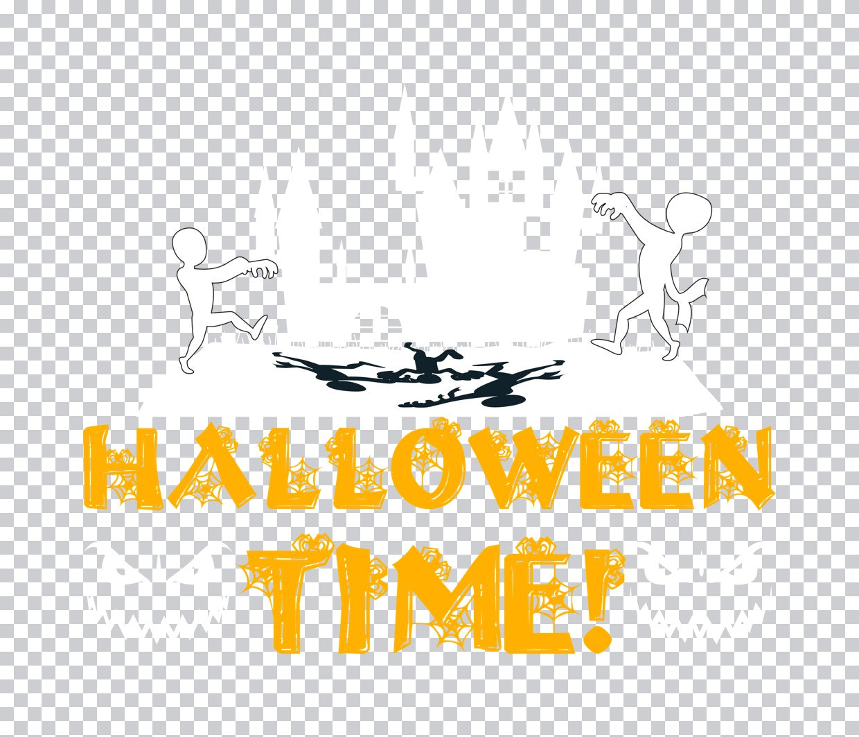 Zombie Fun Halloween DTF Transfer