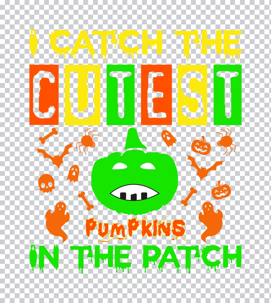 Cutest Pumpkins in the Patch DTF Transfer