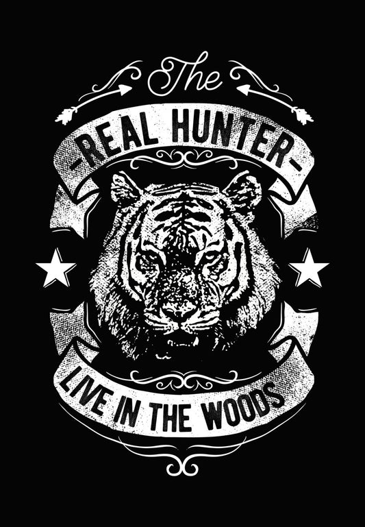 Real Hunter Live In The Woods DTF Transfer