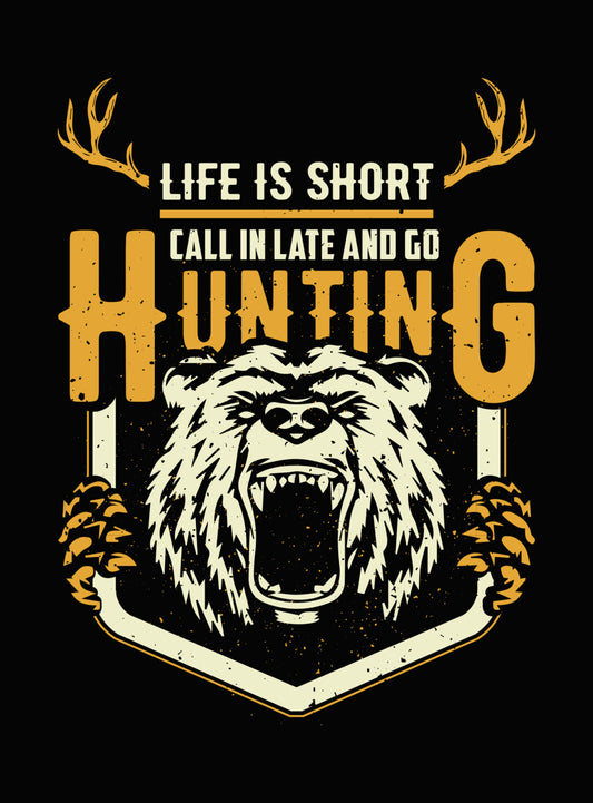Life Is Short Call Late DTF Transfer