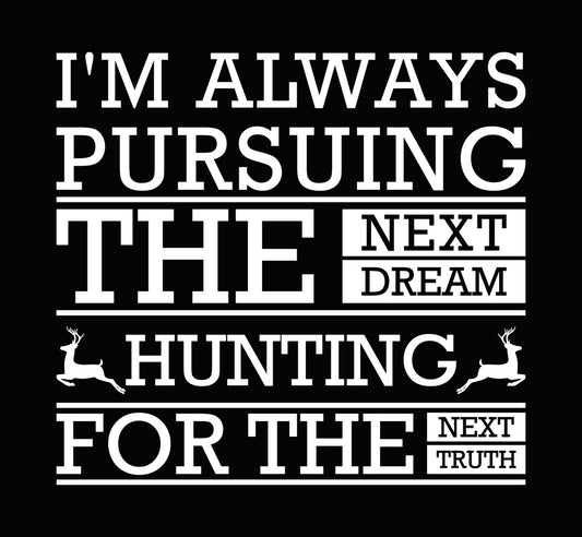 Deer Silhouette Hunting Graphic DTF Transfer