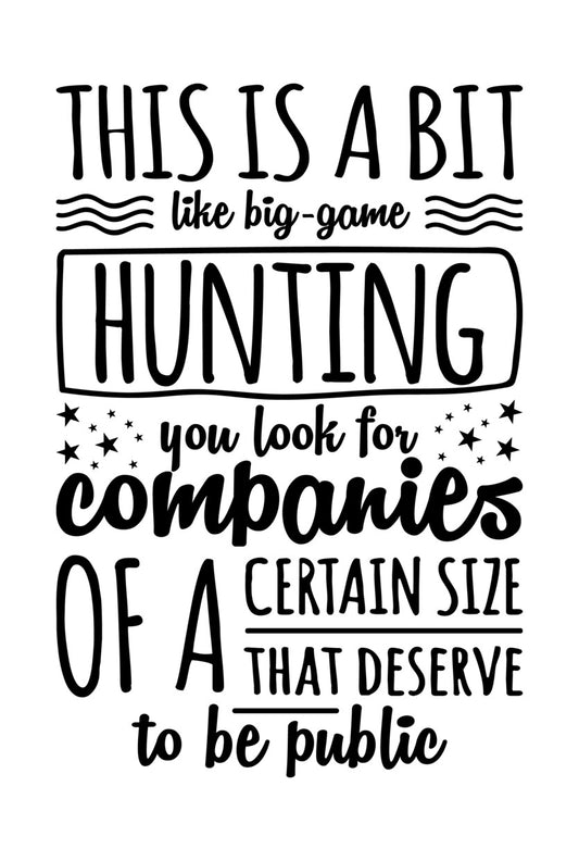 Big Game Hunting Business DTF Transfer
