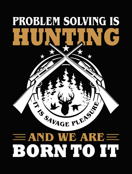 Hunting Lifestyle Bold Typography DTF Transfer