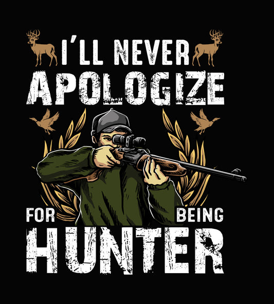 Hunter Aiming Rifle DTF Transfer