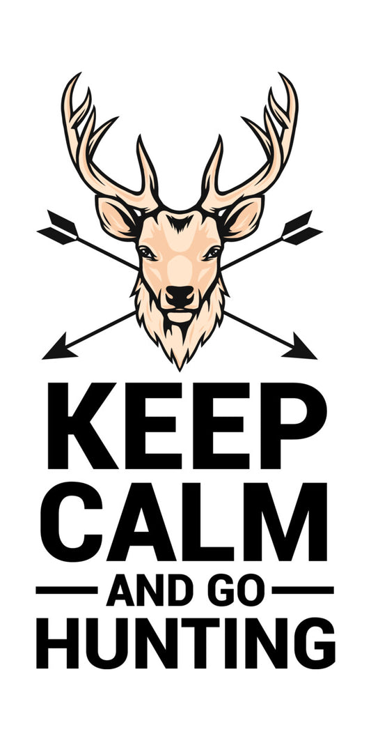 Keep Calm and Go Hunting DTF Transfer