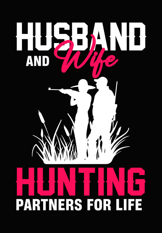 Wife Hunting Typography DTF Transfer