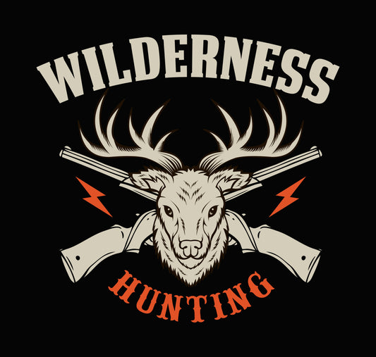 Wilderness Deer And Rifle DTF Transfer