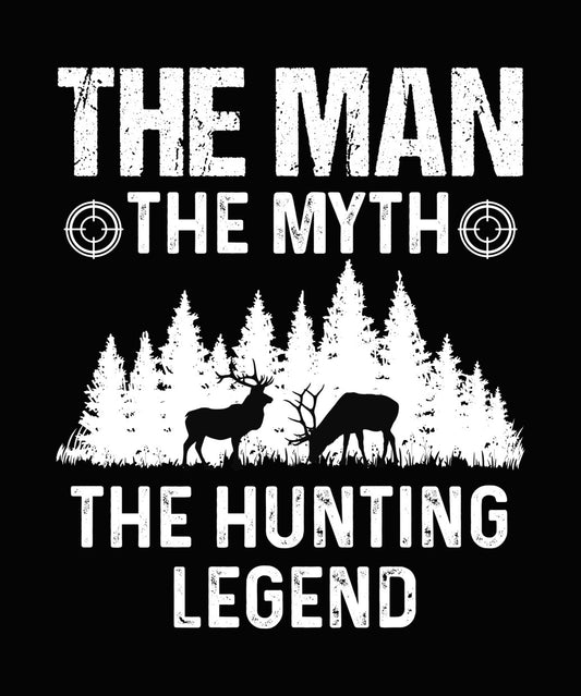 Minimalist Deer Silhouette DTF Transfer