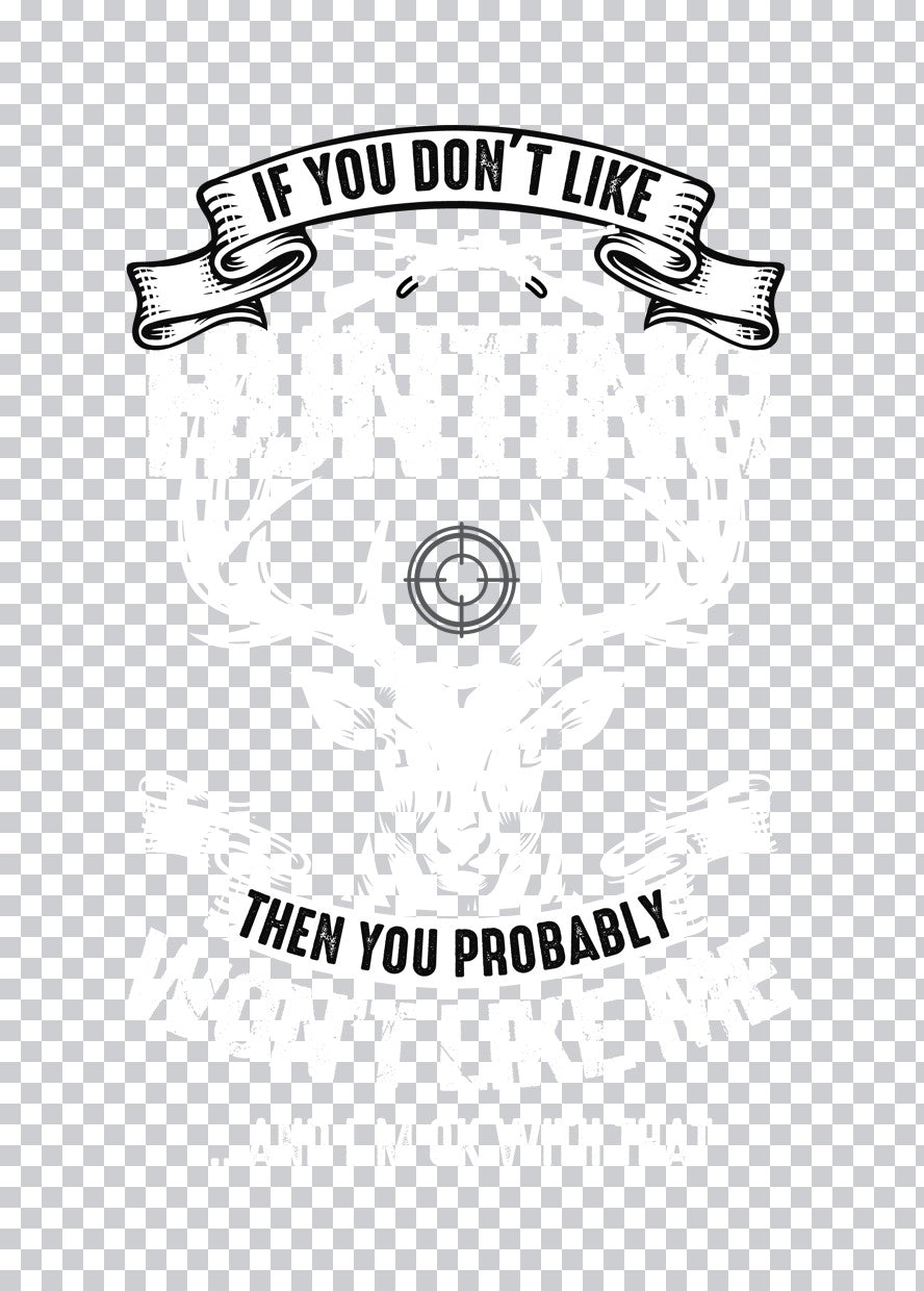 Hunting Enthusiast Target Typography DTF Transfer