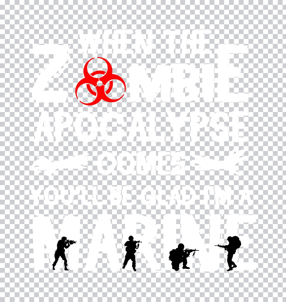 Biohazard Military Squad DTF Transfer